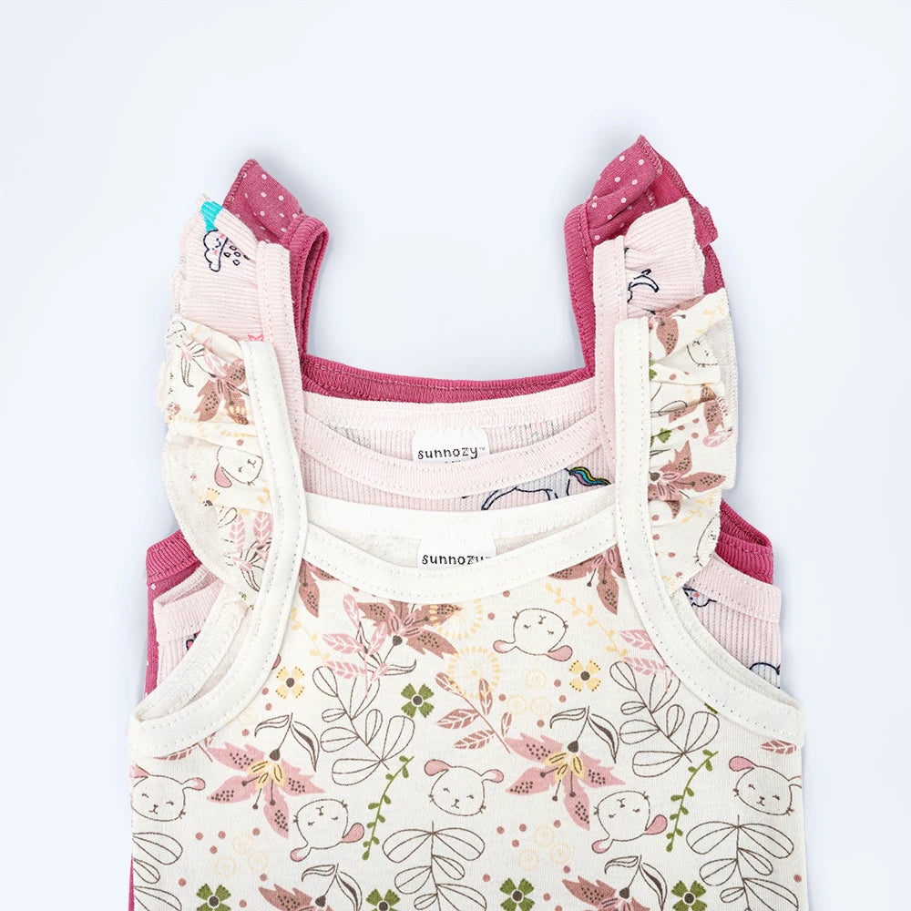 2024 Summer Collection 100% Cotton Baby Soft Knit Bodysuits Cheap Rompers Vest Onesies ODM Baby Clothes Shipped Randomly